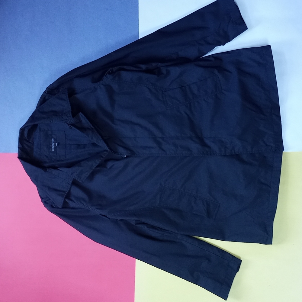 Jones New York Men's Jacket Half Trench Coat